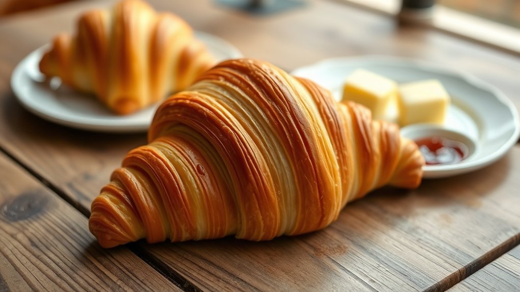 affordable buttery fresh croissants