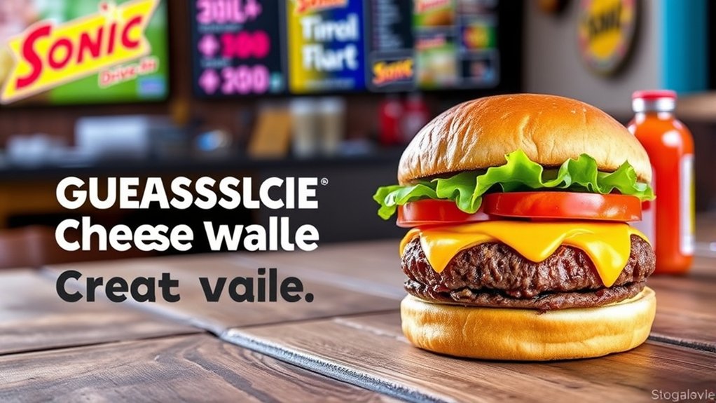 affordable classic cheeseburger