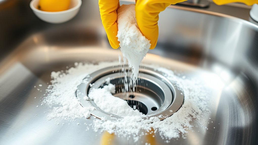 baking soda neutralizes odors