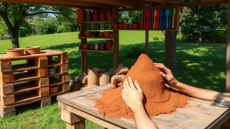 build a children s outdoor play kitchen