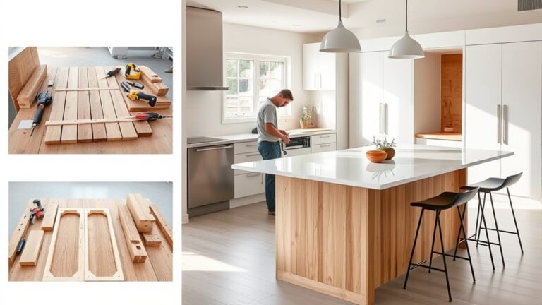 build a functional kitchen island