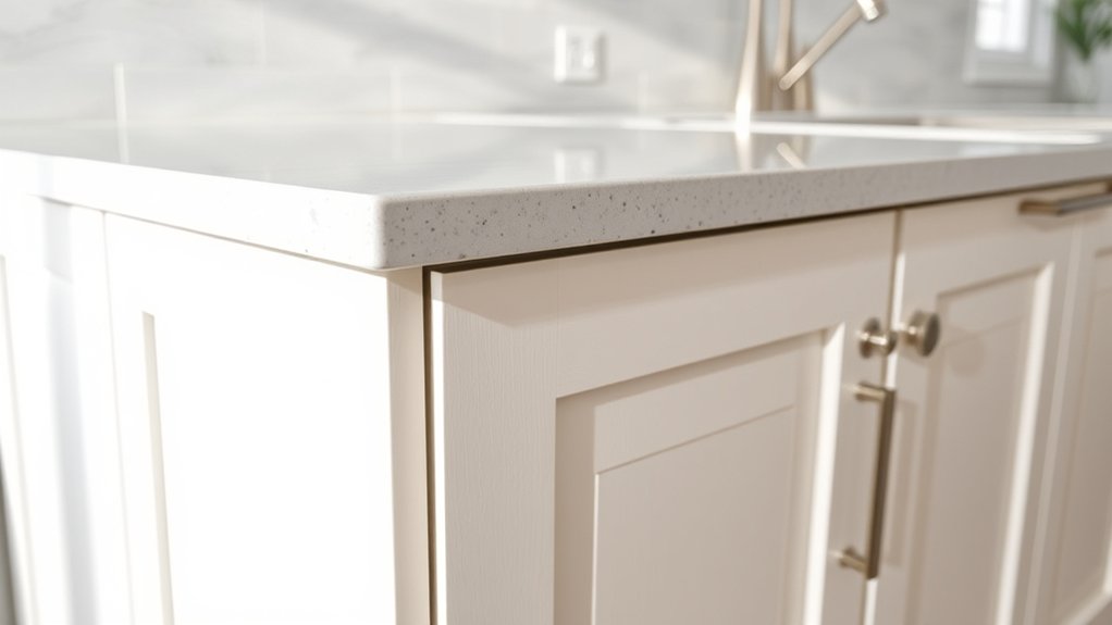 cabinet depth influences countertop