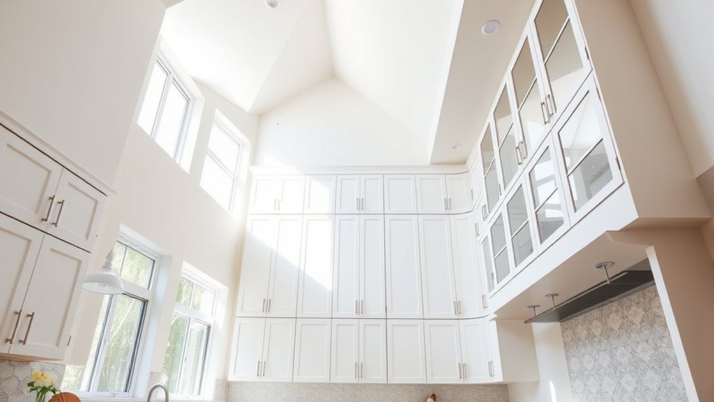 ceiling height influences cabinet design