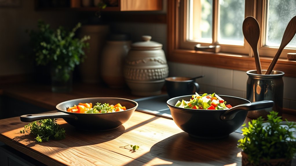 central food preparation space
