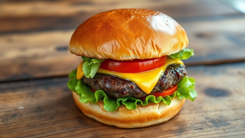classic cheeseburger with shacksauce