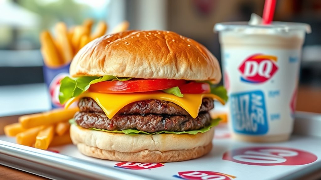 classic cheesy beef burger