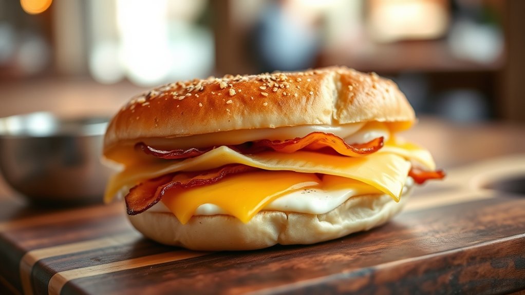 classic savory breakfast sandwich