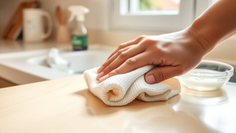 cleaning greasy kitchen cabinets
