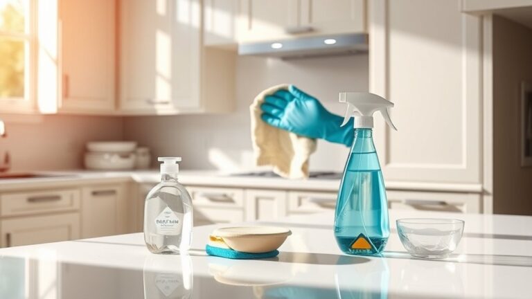 cleaning painted cabinets effectively