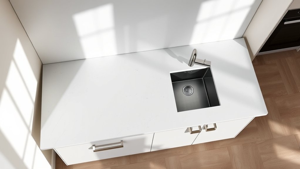 counter depth and measurements
