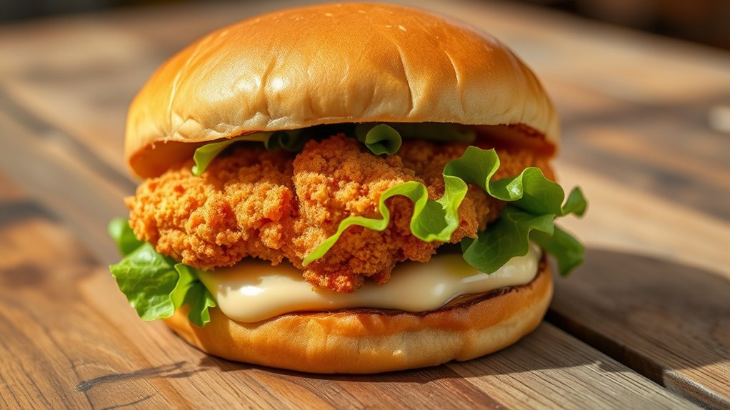 crispy chicken sandwich price
