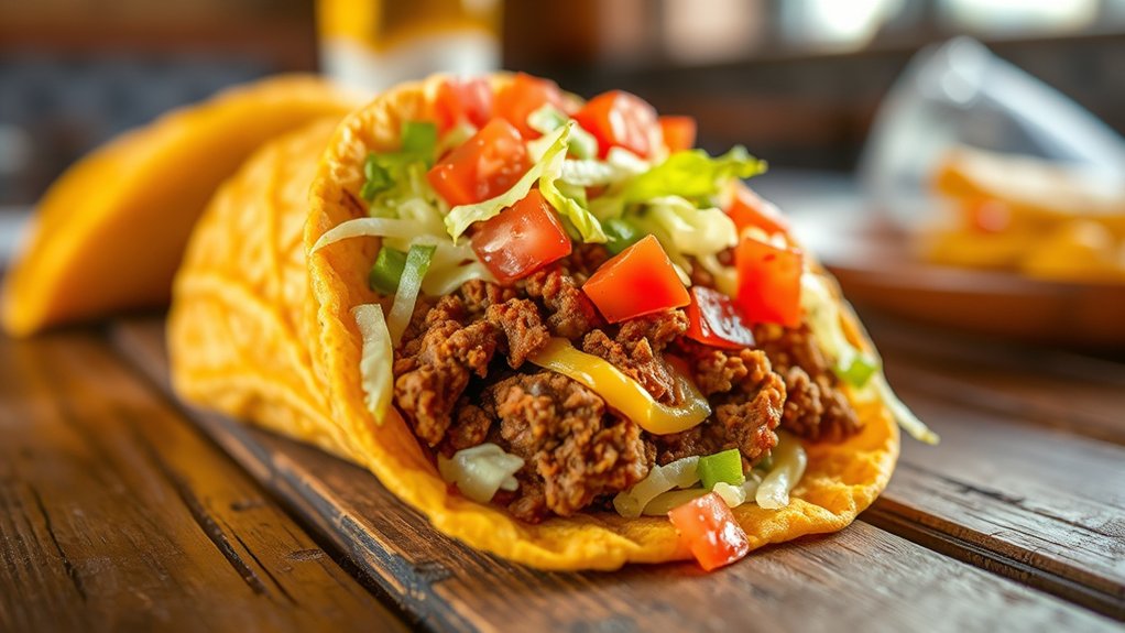crunchy affordable customizable taco
