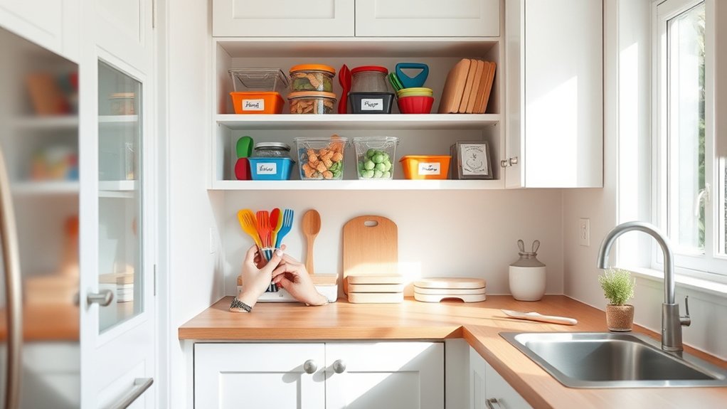 declutter assess organize simplify