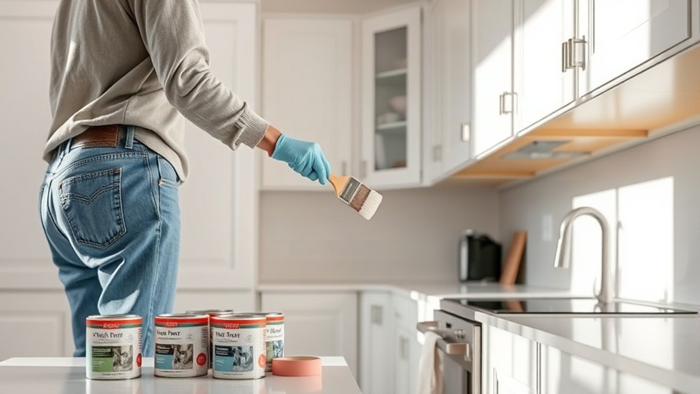 diy cabinet painting costs