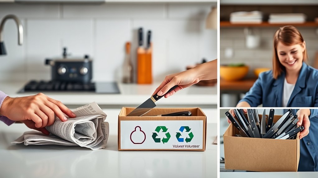 donate clean wrap recycle