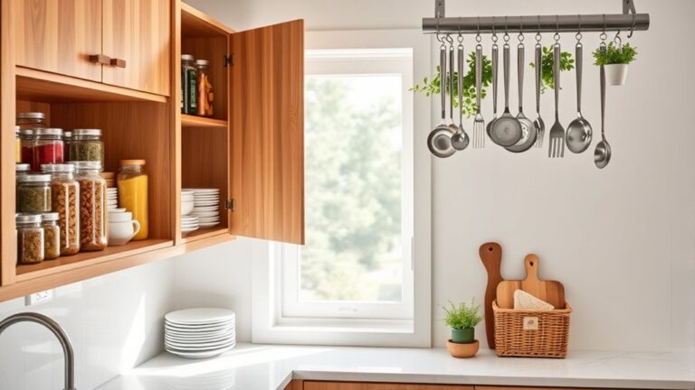 efficient cabinet organization tips