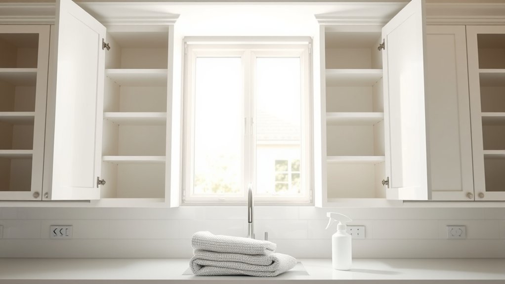 empty clean inspect organize