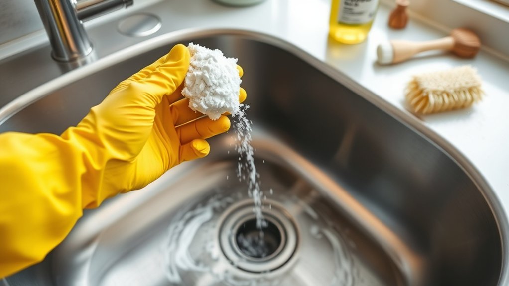 freshen sink drain quickly
