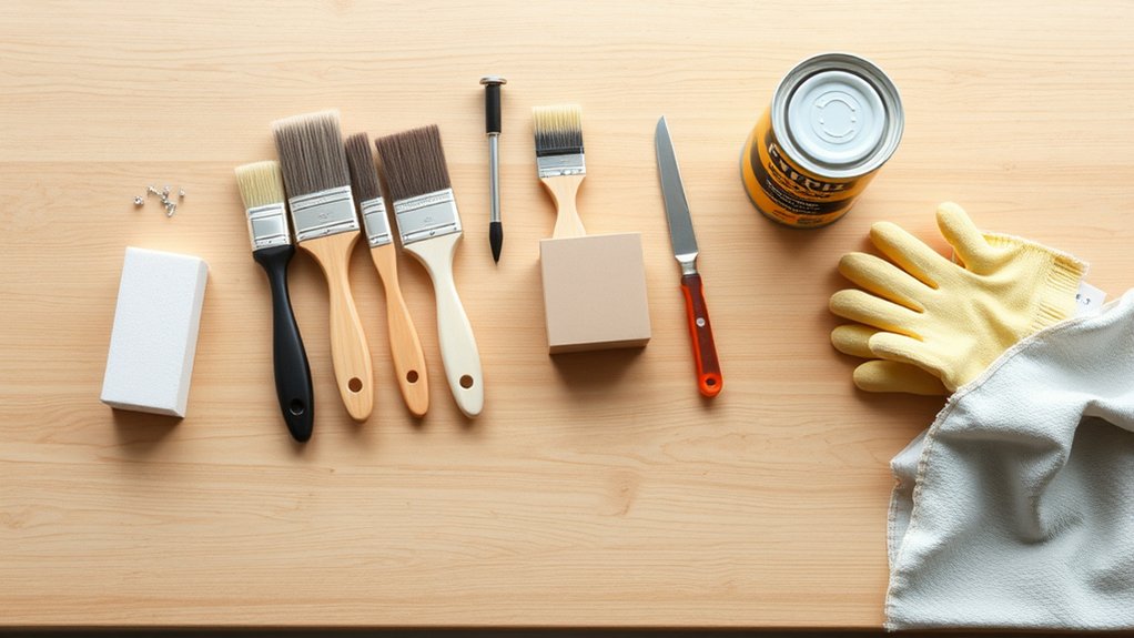 gather prepare organize supplies