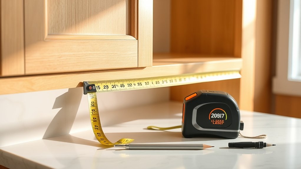 gather tools and clear space