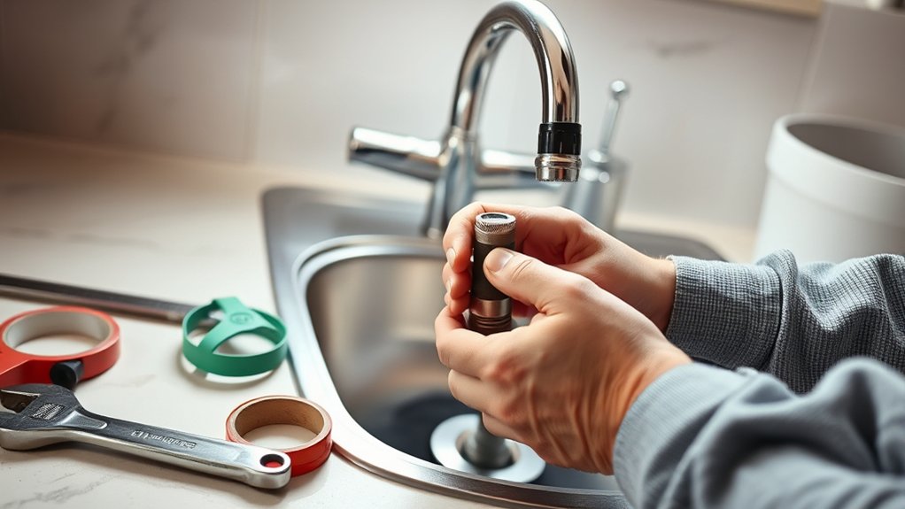 gather tools and shut water