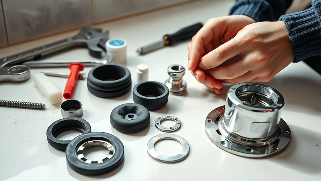 gather tools inspect parts carefully