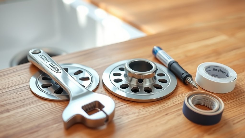 gather tools measure select materials