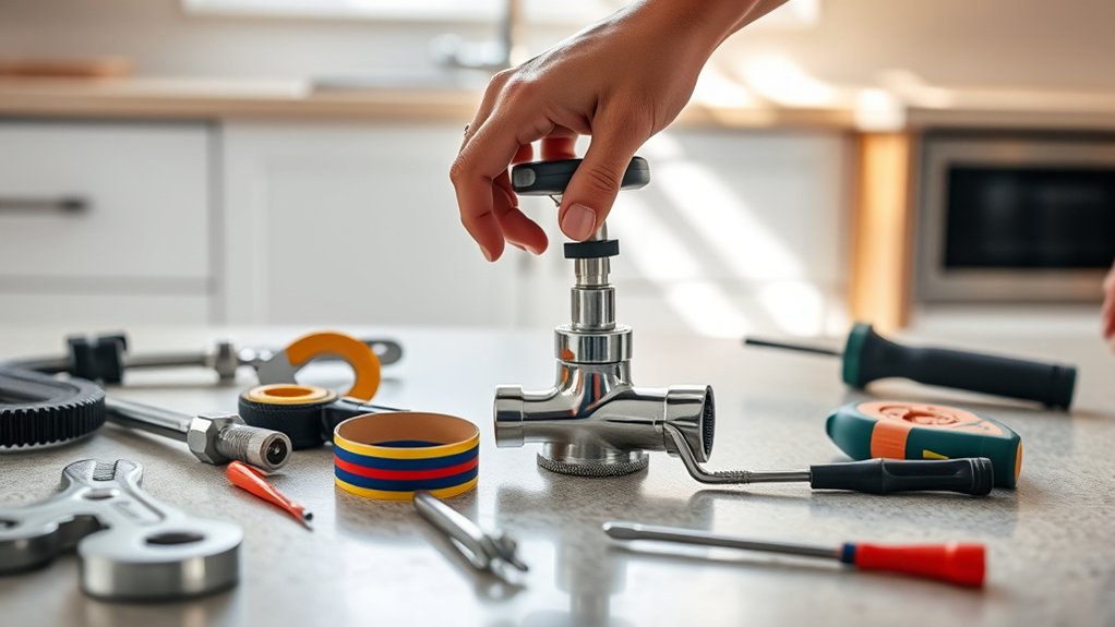 gather tools shut water off