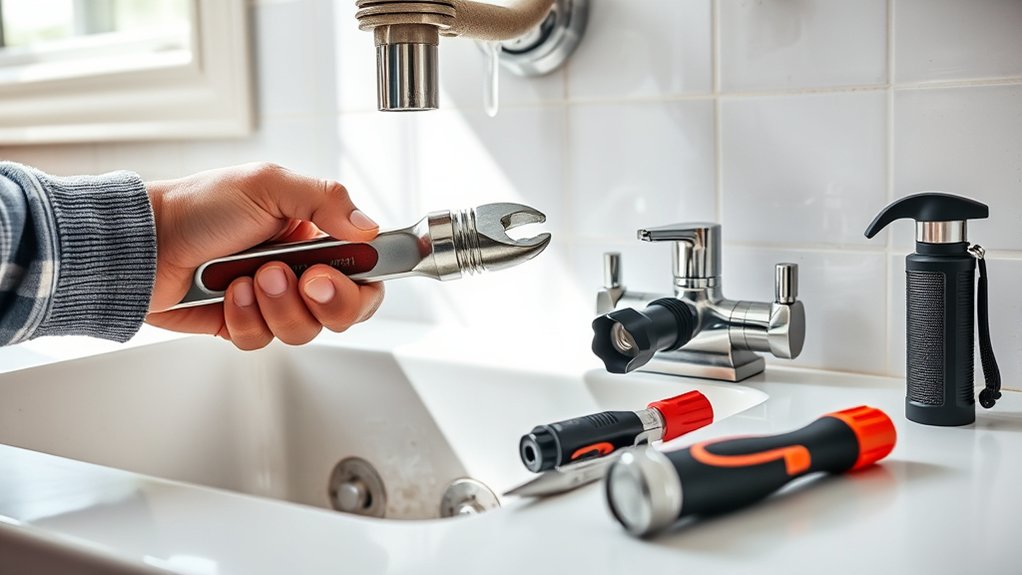 gather tools shut water