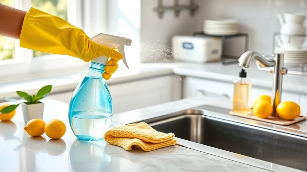 guide to kitchen cleaning