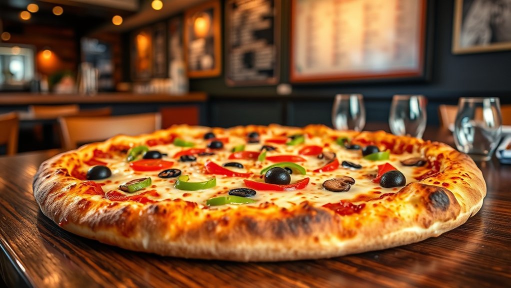 hearty customizable group pizza