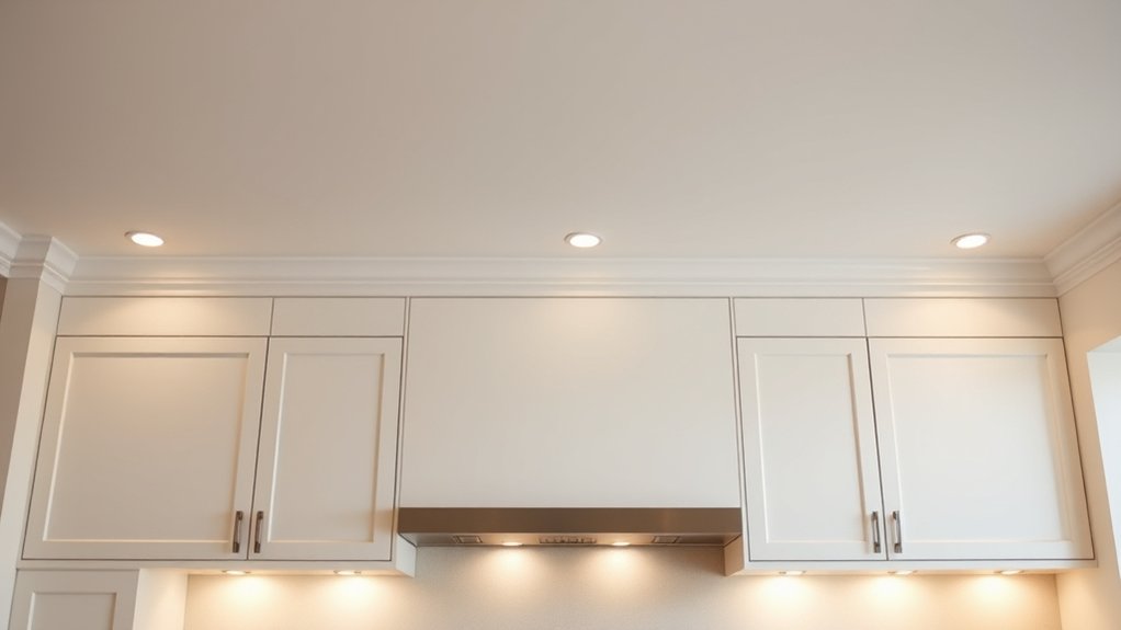 hide kitchen ceiling boxes