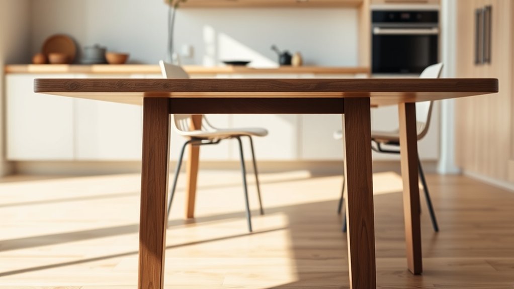 ideal table height for comfort