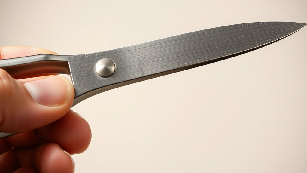 inspect blades for alignment