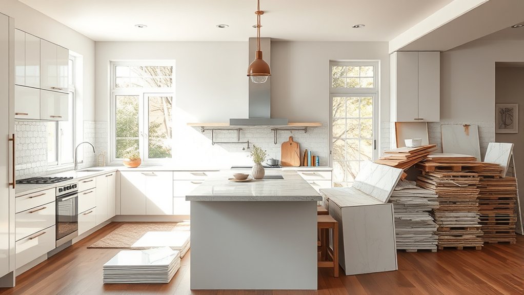 kitchen remodel cost levels