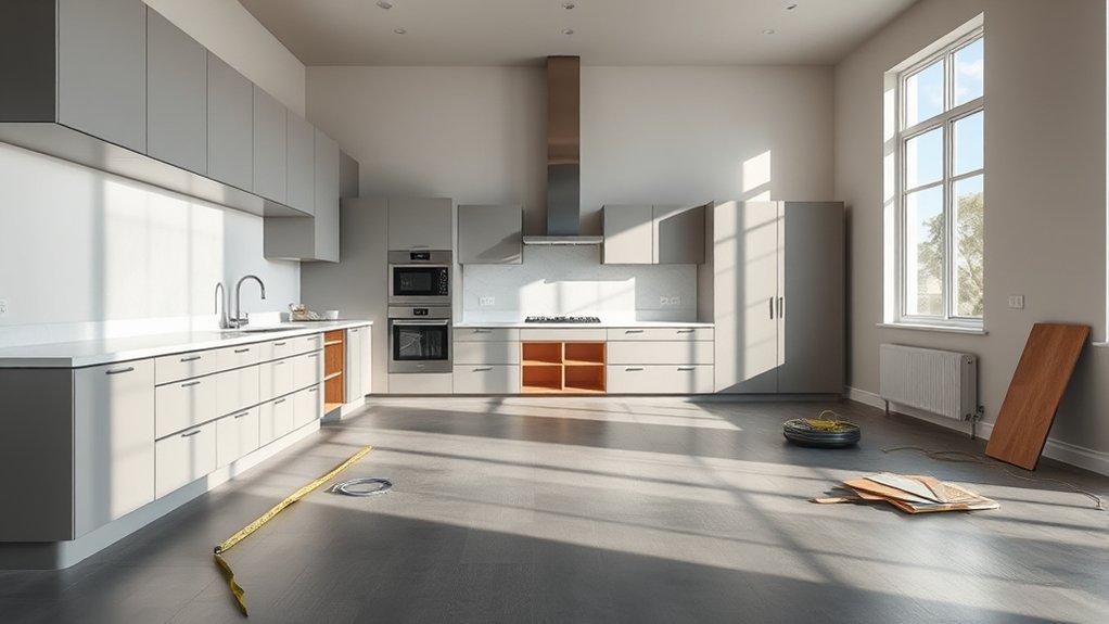 kitchen size influences cost