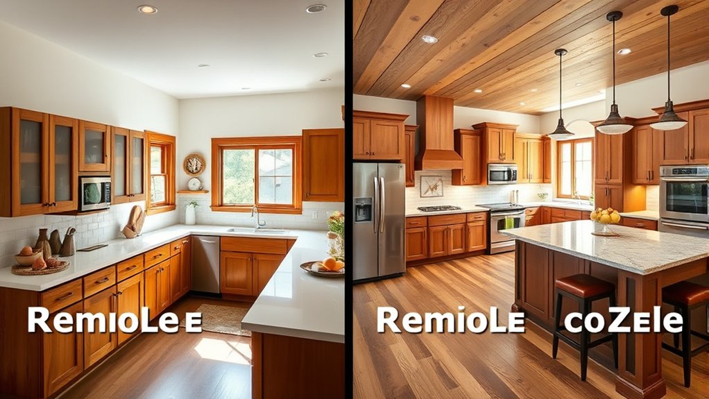 kitchen size influences remodeling costs