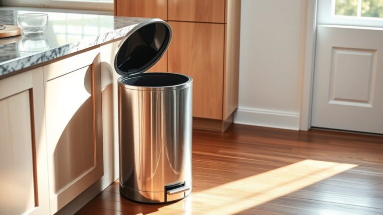 kitchen trash can capacity