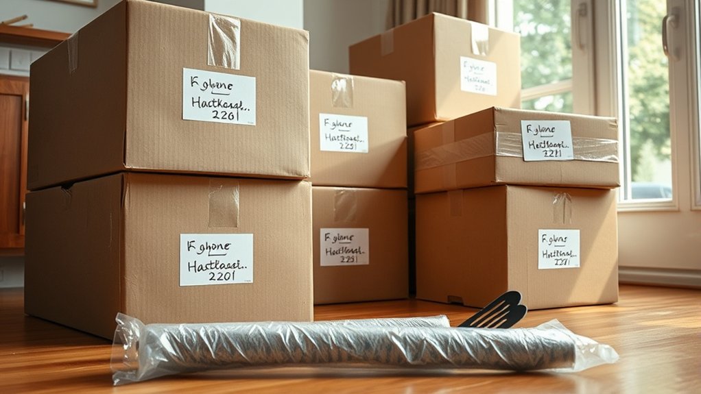 label pack seal organize