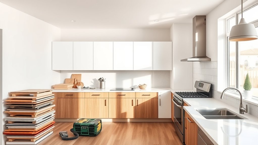 levels of kitchen remodeling