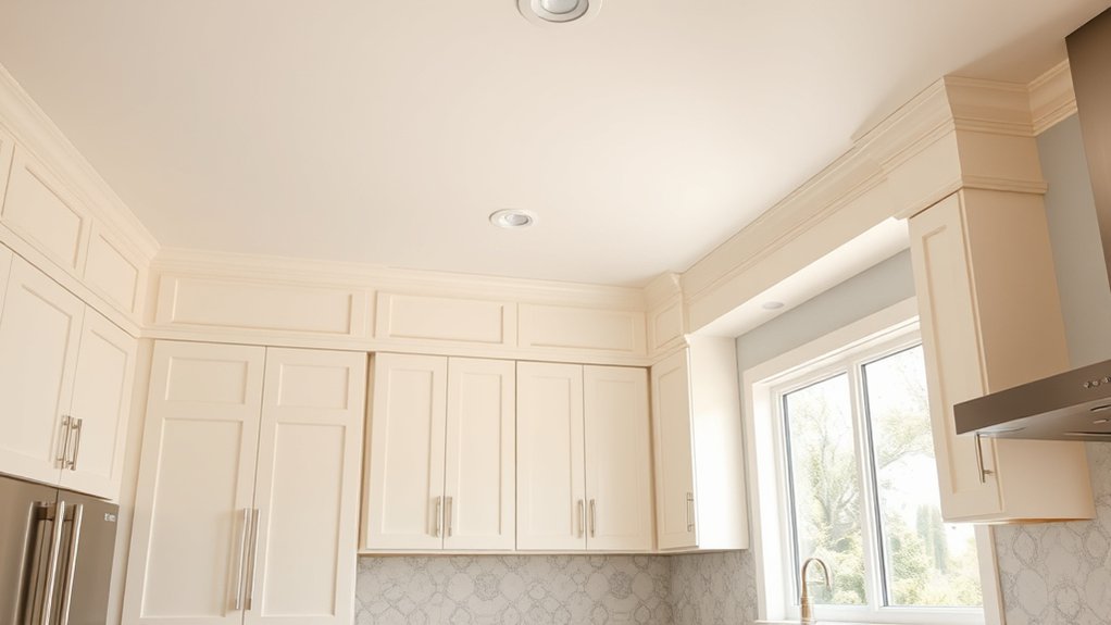 match soffit with cabinets