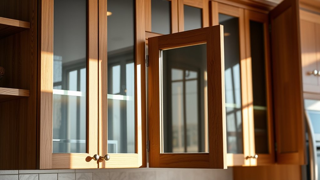matching glass inserts precisely