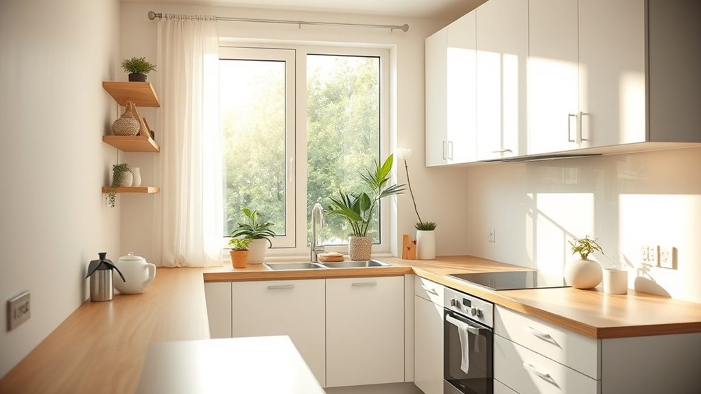 maximize natural light sources