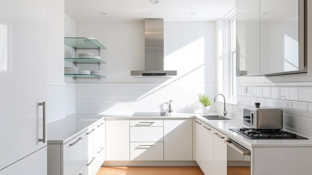 maximize small kitchen space