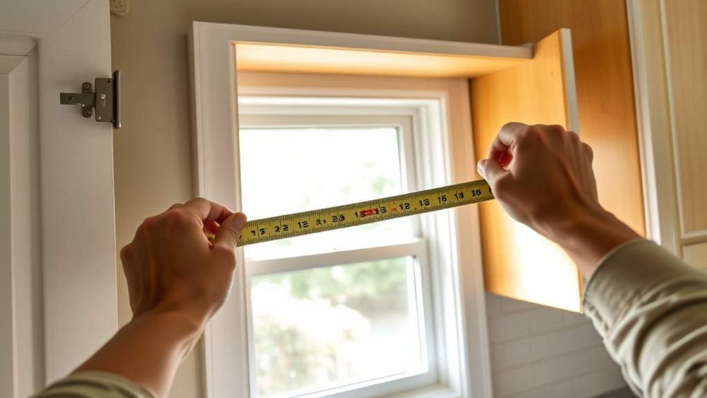 measure openings and obstacles