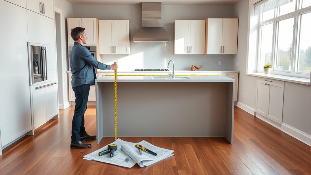 measure plan clearances layout
