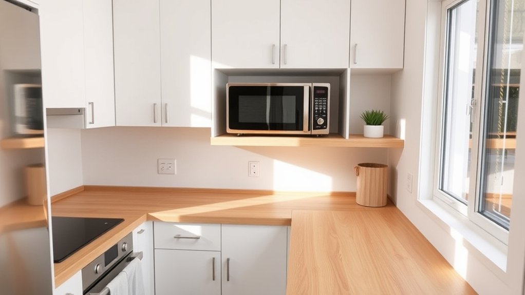 optimal microwave placement considerations
