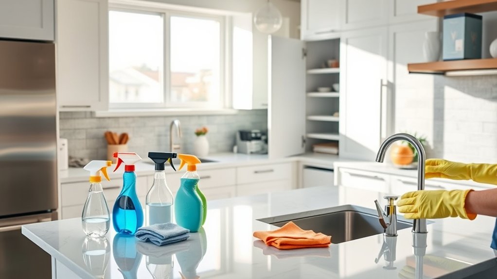 organize clean and ventilate