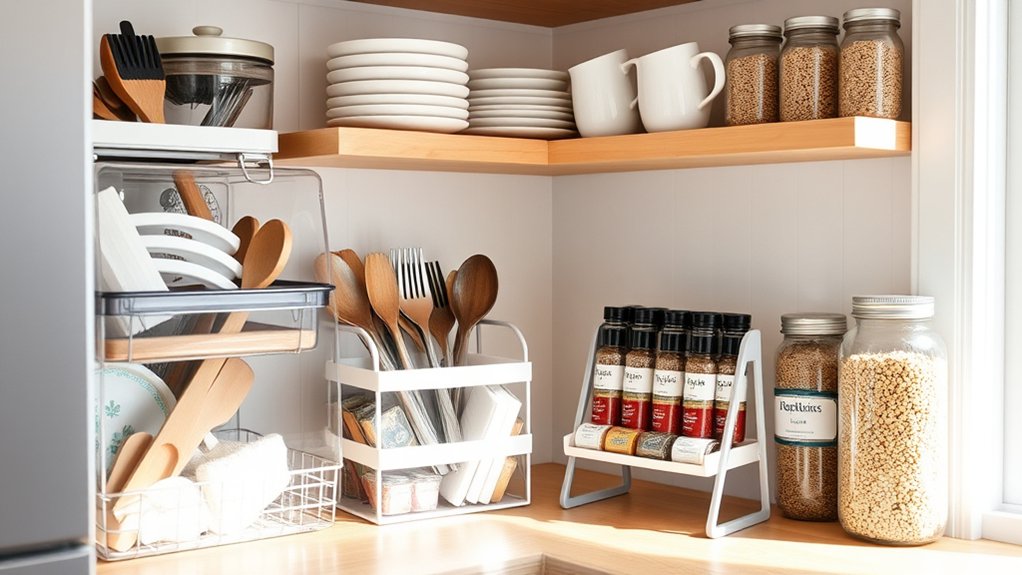 organize kitchen for efficiency