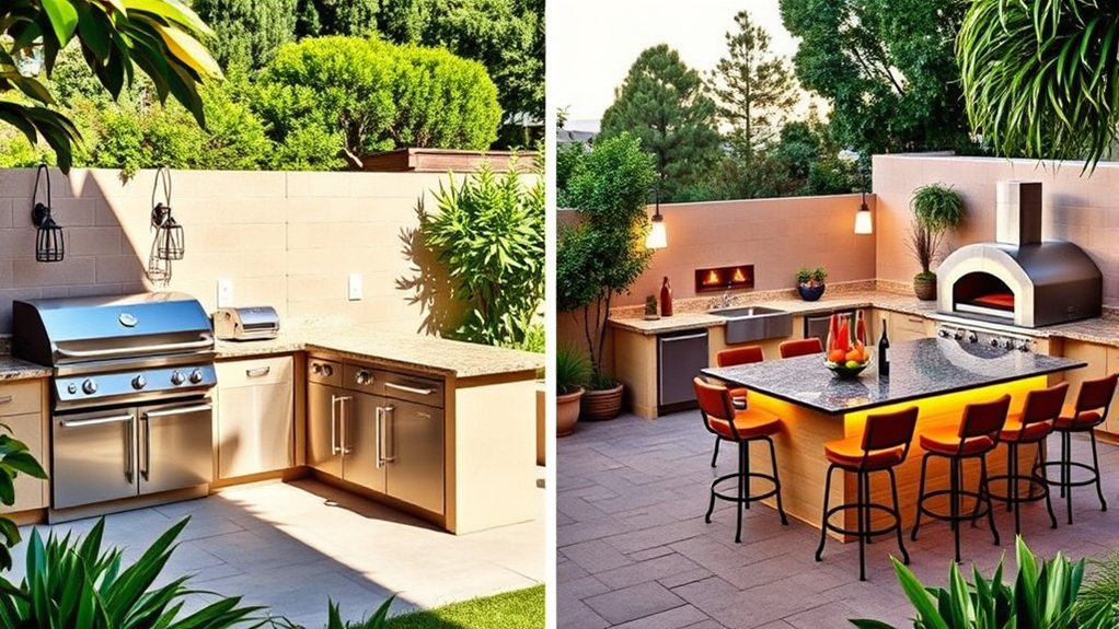 outdoor kitchen cost estimates